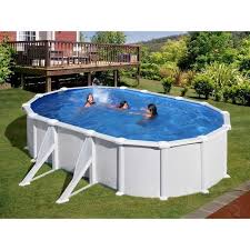 Gre Piscine Ovale Acier 5 27 X 3 27 X H 1 32 M Dream Pools Pool Swimming Pools