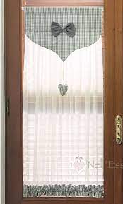 Tendina A Vetro In Stile Shabby Curtain Designs Curtains Home Decor