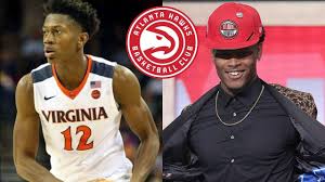 Are Deandre Hunter Cam Reddish The Answer For The Atlanta Hawks 2019 Nba Draft Atlanta Basketball Nba Draft Nba Legends