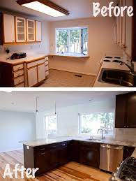 Kitchen Renovation Before And After Kitchenremodel Kitchenmakeover Kitchen Renovation Cost Budget Friendly Kitchen Remodel Small Kitchen Renovations