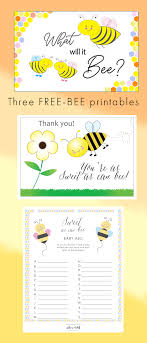 At zazzle, we offer a wide variety of options to choose from such as size, orientation, type and shape. Free Bee Shower Printable Colleen Michele Bee Themed Gender Reveal Bumble Bee Baby Shower Bee Baby Shower Theme