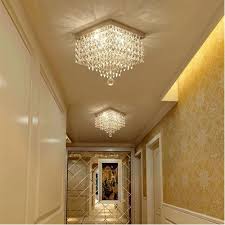 Modern Crystal Flush Mount Ceiling Light Sofary