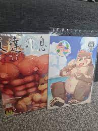 Doujinshi anime dojin gay manga doujin fan art book furry bara comic | eBay