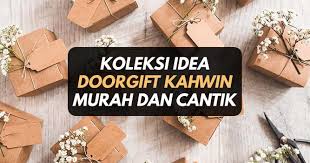 Kami adalah pembekal termurah untuk doorgift apa juga majlis, perkahwinan, akikah, nikah, bertunang, harijadi ataupun doa selamat. Koleksi Idea Doorgift Kahwin 2021 Cantik Murah Dan Mudah