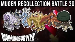 Digimon Survive | Chapter Mugen Recollection Battle 30 [Hard] - YouTube