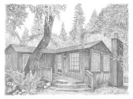 Find the perfect piece for you today! Pencil Drawing Of A Cabin Cabin Art