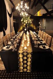 Black And Gold Table 2013 Bridal Expo Pyrmont Gallery Black Gold Wedding Gold Wedding Inspiration Bridal Expo