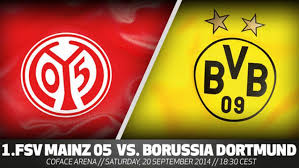 Borussia dortmund has seen enough: Bundesliga 1 Fsv Mainz 05 Borussia Dortmund Matchday 4 Match Preview