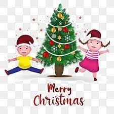 Additionally, you can browse for other cliparts from related tags on topics art image. Illustration Of Childern In Christmas Christmas Tree Png Png And Vector With Transparent Background For Free Download Christmas Merry Christmas Ornaments
