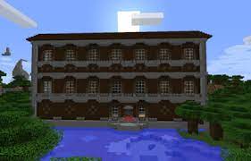 In minecraft, after you have travelled to the end and defeated the ender dragon, a new structure will appear that is made out of bedrock and has a small portal in the center. Woodland Mansion Finder Minecraft App