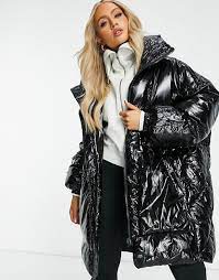 Sixth June Oversized Puffer Jacket In Vinyl Asos In 2021 Oversized Puffer Jacket Fashion Oversized Puffer
