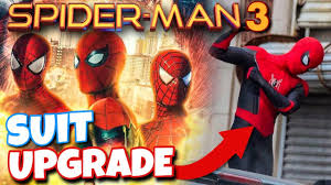 Far from home, specifically quentin beck's status as a martyr. others set pics have shown flyers that show support for spidey, who was framed for the villain's death and his attack on. Spider Man 3 2021 Set Photos Reveal New Suit Youtube