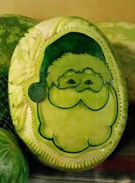 The service and prices at dominick's were consistently deplorable! Watermelon Santa Claus By Mariano Orozco Fruit Carving Christmas Fruit Watermelon Carving
