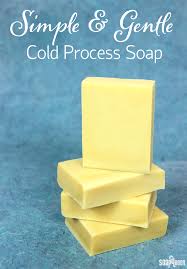 simple gentle cold process soap