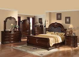 Shop wayfair for all the best california king sleigh bedroom sets. Sunderland 4 Pc Cherry Finished Cal King Sleigh Bed Set W Espresso Faux Leather