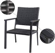 Whether you prefer to work on your tan while basking in the sun or cuddle up at night around an outdoor fire pit, these designs are for you. Buy C Hopetree Outdoor Lounge Chair For Outside Patio Porch Metal Frame Black All Weather Wicker Online In Vietnam B08g14hhzm