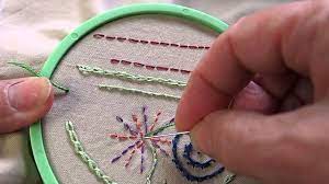 Learn Hand Embroidery With Me Needle Threading And Away Knot Youtube