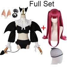 My Dress-up Darling Kitagawa Marin Cosplay Succubus Full Set Of Sexy  Clothing And Accessories Marin Wig Halloween Party Costumes - Cosplay  Costumes - AliExpress