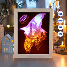 Rings 1 Paper Cut Light Box Template, 3D Shadow Box SVG Files, Shadow Box  Paper Cut, Light Box SVG, 3D Papercut Light Box SVG File