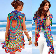 Cómo Tejer Bolero o Chaleco Redondo / Patrones