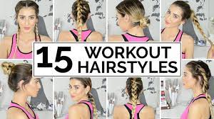Hairstyles, haircuts, hair care and hairstyling. 15 Easy Workout Hairstyles Youtube