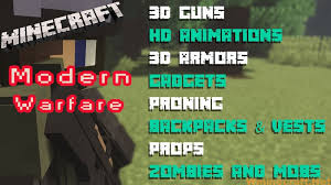 This content mod adds tons of new items to … Modern Warfare Mod 1 12 2 3d Gun Model Minecraft Wminecraft Net