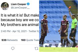 Liam joined lindsay mcdougallfor a chat about the song, the ep lonely nights and conversation about songwriting, big synthesizer sounds, guitar. Leeds Captain Cooper Fires Off Expletive Message After Red Card