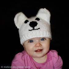 Knitting for home polar bear toy knitting pattern free. Knitting Patterns Galore Polar Bear Knit Hat