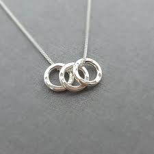 Best gift ideas of 2020. 30th Birthday Gift For Her 30th Birthday Ideas 30th Birthday Gift For Daughter 3 Rings For 3 Decades Russian Ring Necklace 30th Birthday