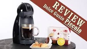 It's ideal as a first coffee machine because of its simplicity of use and minimal worktop footprint, and. Dolce Gusto Piccolo Exclusive Review Youtube