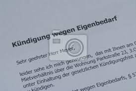 Das muss er jedoch für jede ordentliche kündigung wegen eigenbedarfs auch nachweisen (§ 573 abs. Kundigung Wegen Eigenbedarf Wohnung Mietrecht Miete Fototapete Fototapeten Entleerung Mieter Patsche Myloview De