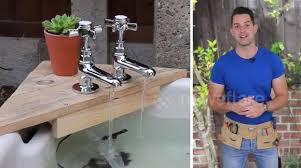 newsflare solar water feature for