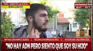 Check spelling or type a new query. Santiago Lara En Cronica Hd No Hay Adn Hecho Pero Siento Que Soy El Hijo De Maradona Cronica Firme Junto Al Pueblo