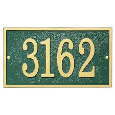 Maybe you would like to learn more about one of these? Whitehall Fast Easy Personalized Rectangle House Numbers Address Pla Prime Mailboxes