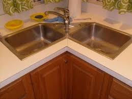 Maybe you would like to learn more about one of these? 18 Space Saving Corner Sink Ideas That Are Ideal For Small Kitchens Kitchen Sink Remodel Small Kitchen Sink Kitchen Sink Design
