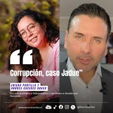 Corrupción, caso Jadue” Este jueves 6 de junio, Ericka Portilla y Andres  Caceres Bravo, pre candidata a Gobernadora y a Alcalde por Recoleta  respectivamente. Conversaron con Atacama más conectados, sobre el caso