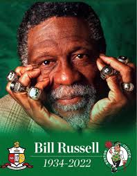 Happy Heavenly Birthday To The Greatest Basketball Player...EVER,**William  Felton Russell, he** was an American [professional  basketball](https://en.wikipedia.org/wiki/Professional_basketball) player  who played [center](https://en.wikipedia.org/wiki ...