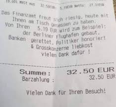 Der Erste Ehrliche Kassenbon Der Welt Finanzamt Finanzen Coole Spruche