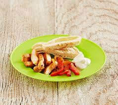 It's so easy to make delicious snacks and tasty pitta pockets. Mex Chicken With Pitta Bread Weaning Recipes Meal Ideas Start4life