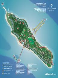 Sun island resort & spa. Sun Island Map Updated Sports Restaurant And Catering