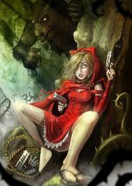 The Wolf That Fell In Love With Little Red Riding Hood Sirhamnet Tis Is The Third Time I Upload A Picture Of Red Ridinghood Hope You Like It Red Riding Hood Art Red Riding Hood Wolf Red Riding Hood