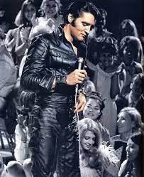 Elvis Presley In His 1968 Comeback Special Elvis Presley Photos Elvis 68 Comeback Special Elvis Presley