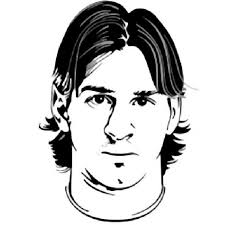 Hình ảnh, video bàn thắng của m10 trong màu áo barcelona và đội tuyển argentina. Coloring Page Soccer Lionel Messi Vector Portrait Messi Lionel Messi