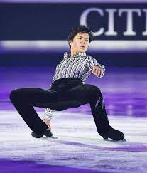 エキシビションで演技する宇野昌磨 マルセイユ 共同 宇野昌磨 フィギュアスケート フィギュアスケーター