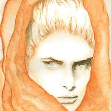 Original Watercolor Portrait Painting