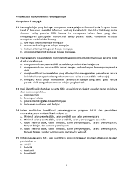 Maybe you would like to learn more about one of these? Soal Tes Kompetensi Jabfung P2upd Jawabanku Id
