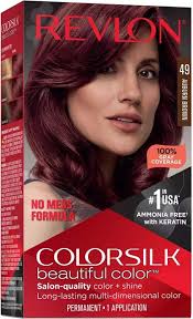 Revlon ColorSilk Hair Color #49 Auburn Brown