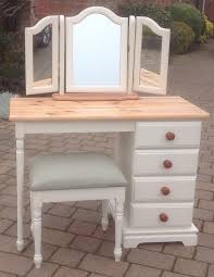 Beautiful Shabby Chic Solid Pine Dressing Table Desk With Mirror Stool Pine Bedroom Furniture Shabby Chic Dresser Furniture Makeover