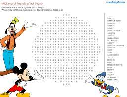 Printable Disney Word Search Games Disney Activities Disney Word Disney Word Search