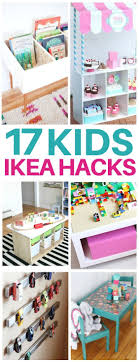 This List Of Kids Ikea Hacks Is Exactly What I Needed To Redo My Kids Bedroom Adorable Diy Furniture Id Diy Ikea Hacks Kids Toy Organization Craft Room Tables